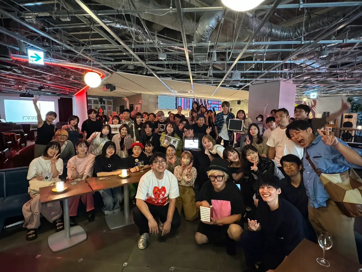イベントに参加した仲間たちの集合写真
